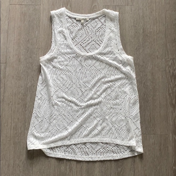 Express Tops - Distressed Tank Top